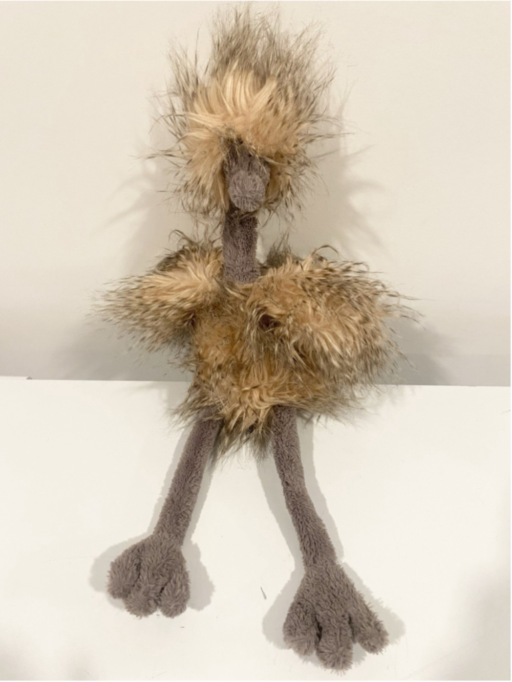 Jellycat Odette Ostrich Plush 18” Retired JCINC2429 Long Legs Stuffed Animal